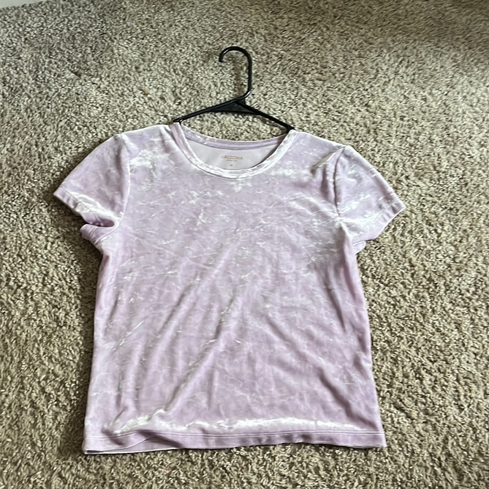 Light purple crop top